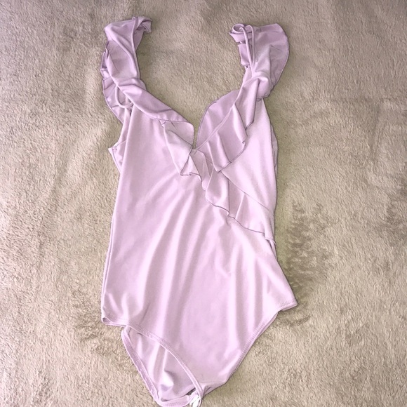 a'gaci Tops - Lilac Bodysuit